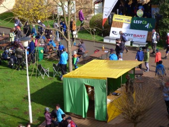 2016 Orientační běžci na Žampachu (5. kolo VčP OB 16.04. 2016)