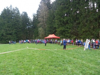 2016 Orientační běžci na Žampachu (5. kolo VčP OB 16.04. 2016)