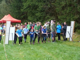 2016 Orientační běžci na Žampachu (5. kolo VčP OB 16.04. 2016)