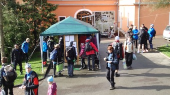 2016 Orientační běžci na Žampachu (5. kolo VčP OB 16.04. 2016)