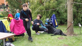 2016 Orientační běžci na Žampachu (5. kolo VčP OB 16.04. 2016)