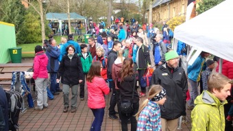 2016 Orientační běžci na Žampachu (5. kolo VčP OB 16.04. 2016)