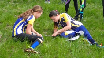 2016 Orientační běžci na Žampachu (5. kolo VčP OB 16.04. 2016)