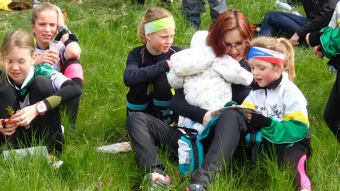 2016 Orientační běžci na Žampachu (5. kolo VčP OB 16.04. 2016)