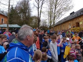 2016 Orientační běžci na Žampachu (5. kolo VčP OB 16.04. 2016)