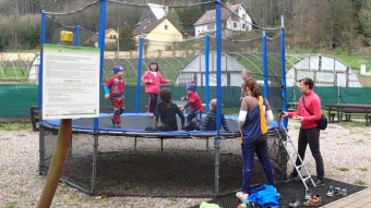 2016 Orientační běžci na Žampachu (5. kolo VčP OB 16.04. 2016)