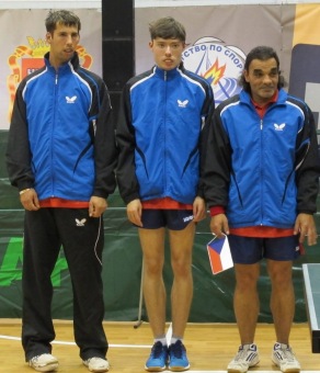 Lukáš Schauer na Mistrovství Evropy ve stolním tenisu Zelenogrask Rusko 23 .- 30.10. 2016