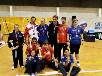 Lukáš Schauer na Mistrovství Evropy ve stolním tenisu Zelenogrask Rusko 23 .- 30.10. 2016