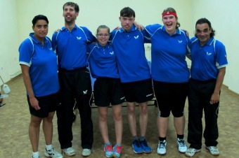 Lukáš Schauer na Mistrovství Evropy ve stolním tenisu Zelenogrask Rusko 23 .- 30.10. 2016