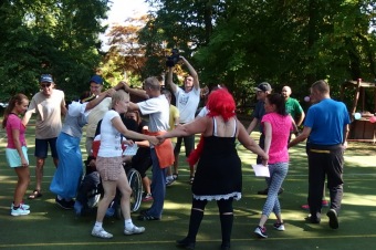 7.9. 2016 Sportovní odpoledne se studenty - UP Olomouc