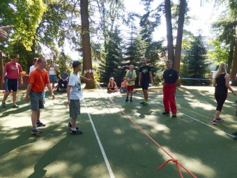7.9. 2016 Sportovní odpoledne se studenty - UP Olomouc