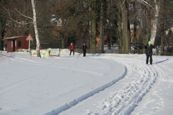 2017 Vycházka na běžkách v okolí domova (27.1.)