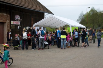 Přes tři hrady - stanoviště Žampach - 9.5.2015