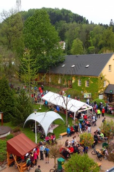 Přes tři hrady - stanoviště Žampach - 9.5.2015