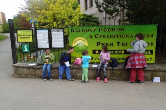 Přes tři hrady - stanoviště Žampach - 9.5.2015