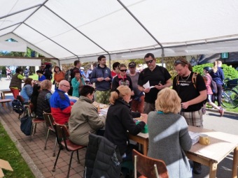 Přes tři hrady - stanoviště a trasy - Žampach -  7.5. 2016