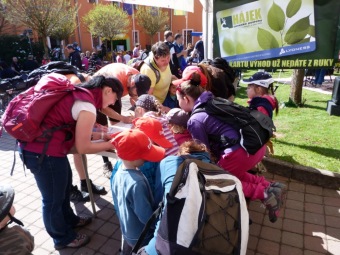 Přes tři hrady - stanoviště a trasy - Žampach -  7.5. 2016