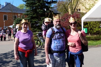 Přes tři hrady - stanoviště a trasy - Žampach -  7.5. 2016