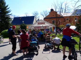 Přes tři hrady - stanoviště a trasy - Žampach -  7.5. 2016