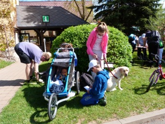 Přes tři hrady - stanoviště a trasy - Žampach -  7.5. 2016