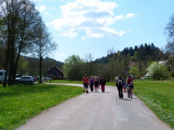 Přes tři hrady - stanoviště a trasy - Žampach -  7.5. 2016