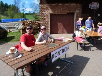 Přes tři hrady - stanoviště a trasy - Žampach -  7.5. 2016