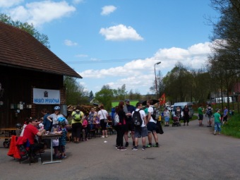 Přes tři hrady - stanoviště a trasy - Žampach -  7.5. 2016
