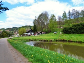 Přes tři hrady - stanoviště a trasy - Žampach -  7.5. 2016
