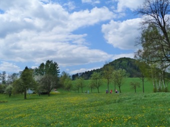 Přes tři hrady - stanoviště a trasy - Žampach -  7.5. 2016