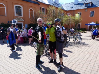 Přes tři hrady - stanoviště a trasy - Žampach -  7.5. 2016