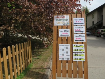 2025 - Přes tři hrady - stanoviště a trasy Žampach (10.5.)