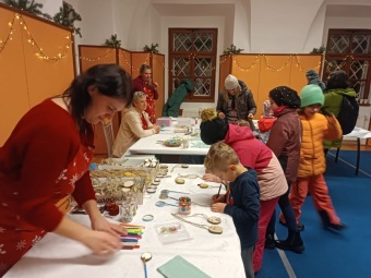 2024 - Vánoční akce - Jarmark - dětské dílny - koncert (6.12.)