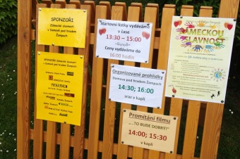 Zámecká slavnost a dětský den - 30.5. 2015