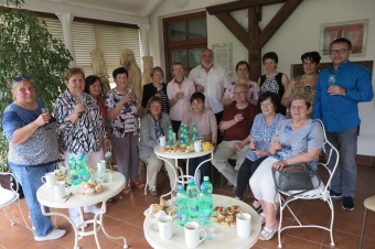 2019 Zámecká slavnost - setkání s bývalými zaměstnanci domova (1.6.)