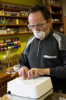 Z činnosti dílenských center - příprava výrobků pro výstavy 2015