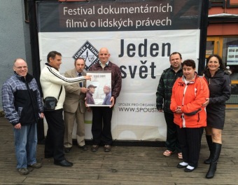 Z projekce filmu na festivalu Jeden svět - Ústí nad Orlicí 10.4. 2016