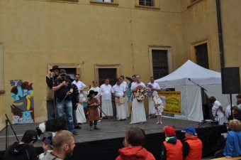 10.-12.9. 2015  GINKO - taneční kroužek na festivalu - Jičín - město pohádky