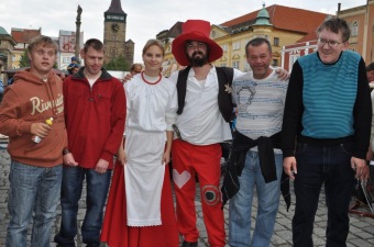 10.-12.9. 2015  GINKO - taneční kroužek na festivalu - Jičín - město pohádky