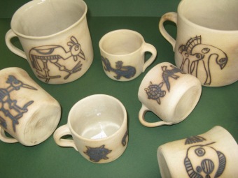 Dílenské výrobky - keramika (2016)