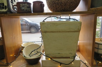 13.12. 2016 Obchůdek Z pod hradu Žampach-  Letohrad - vánoční prodej - zahájen