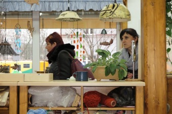 13.12. 2016 Obchůdek Z pod hradu Žampach-  Letohrad - vánoční prodej - zahájen