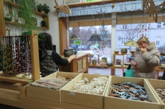 13.12. 2016 Obchůdek Z pod hradu Žampach-  Letohrad - vánoční prodej - zahájen