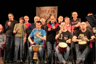 30.3. 2017 Vystoupení Barbušáků - přehlídka uměleckých souborů - Tylovo divadlo - Polička