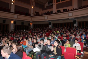 30.3. 2017 Vystoupení Barbušáků - přehlídka uměleckých souborů - Tylovo divadlo - Polička