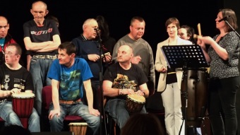 30.3. 2017 Vystoupení Barbušáků - přehlídka uměleckých souborů - Tylovo divadlo - Polička