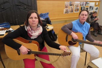 2017 Barbušáci - z nácviku hudebního souboru