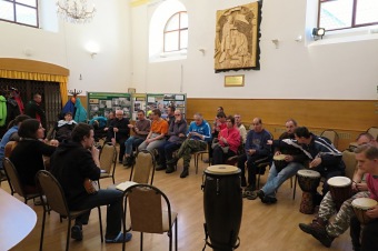 2017 Barbušáci - z nácviku hudebního souboru