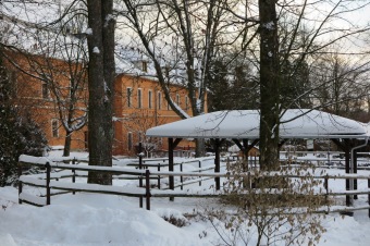 2017 Práce obyvatel v zimním období....