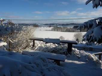 2017 Práce obyvatel v zimním období a krásy zimy