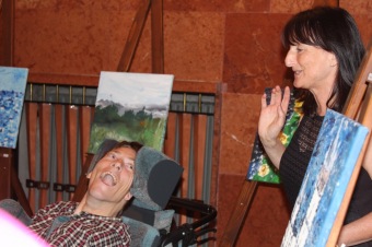 2018 Tomáš Rybička - výstava obrazů - Divišovo divadlo Žamberk (3.10.)